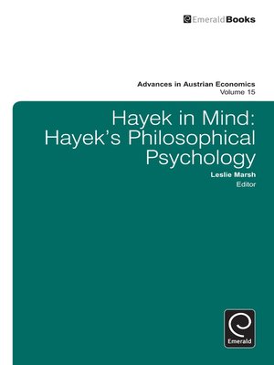 cover image of Advances in Austrian Economics, Volume 15